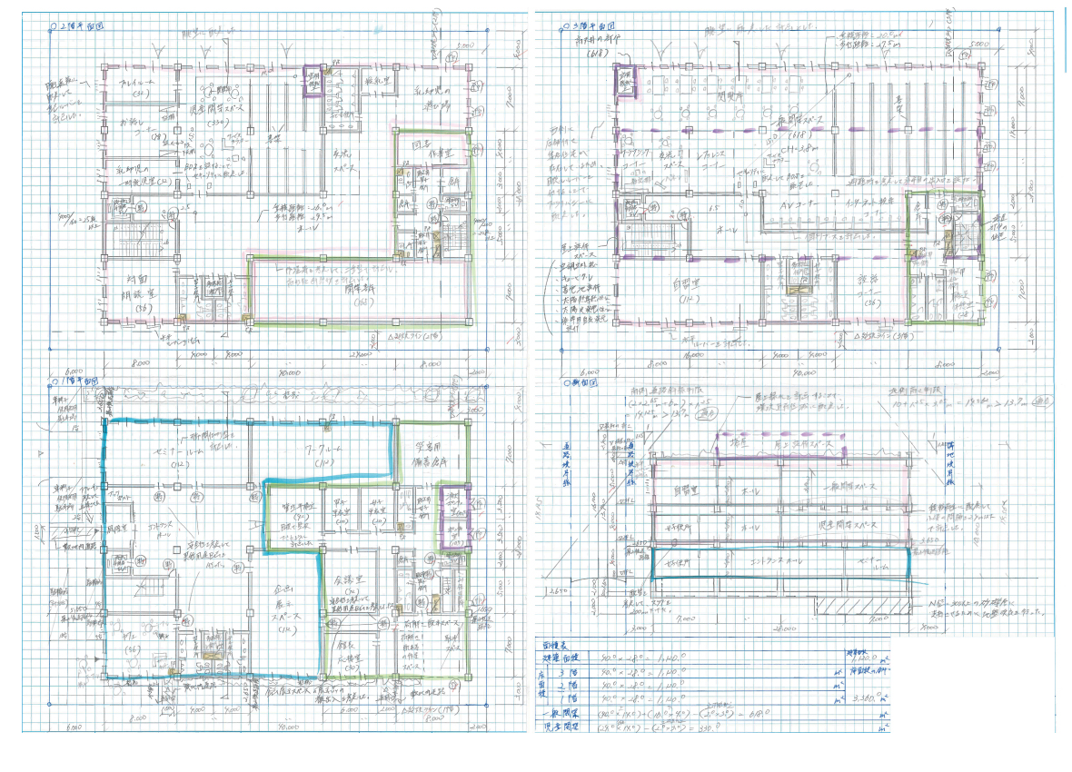 合格者の解答図面公開&解説！ 令和５年度一級建築士製図試験「図書館 